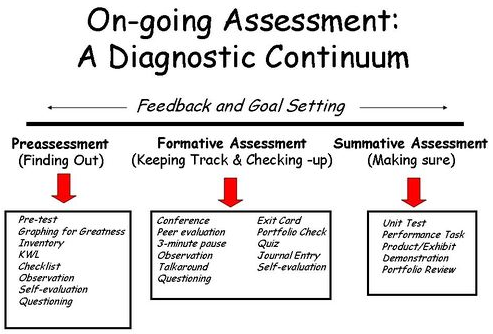 assessment for learning examples